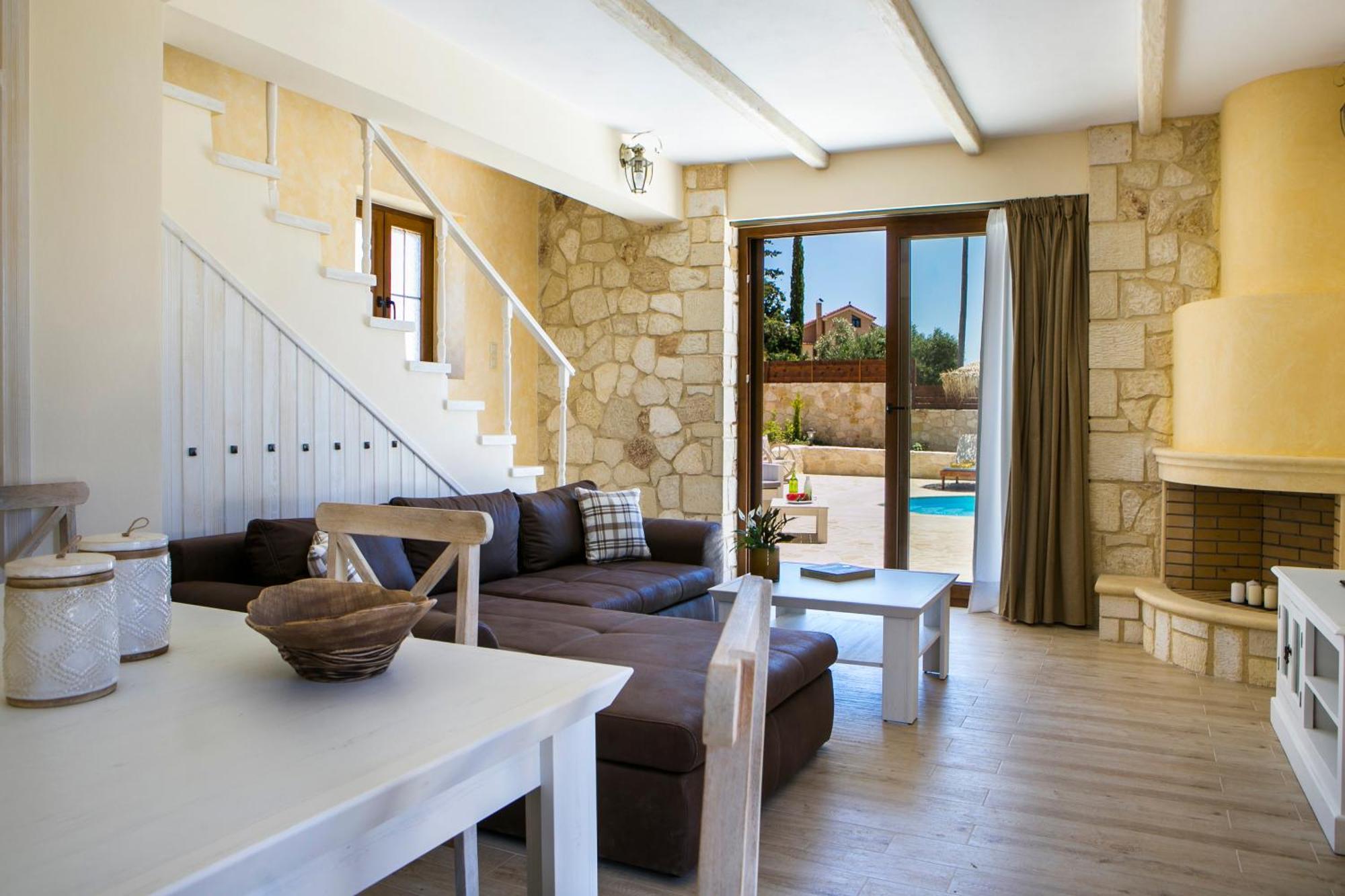 Villa Ydria Chavriáta Buitenkant foto