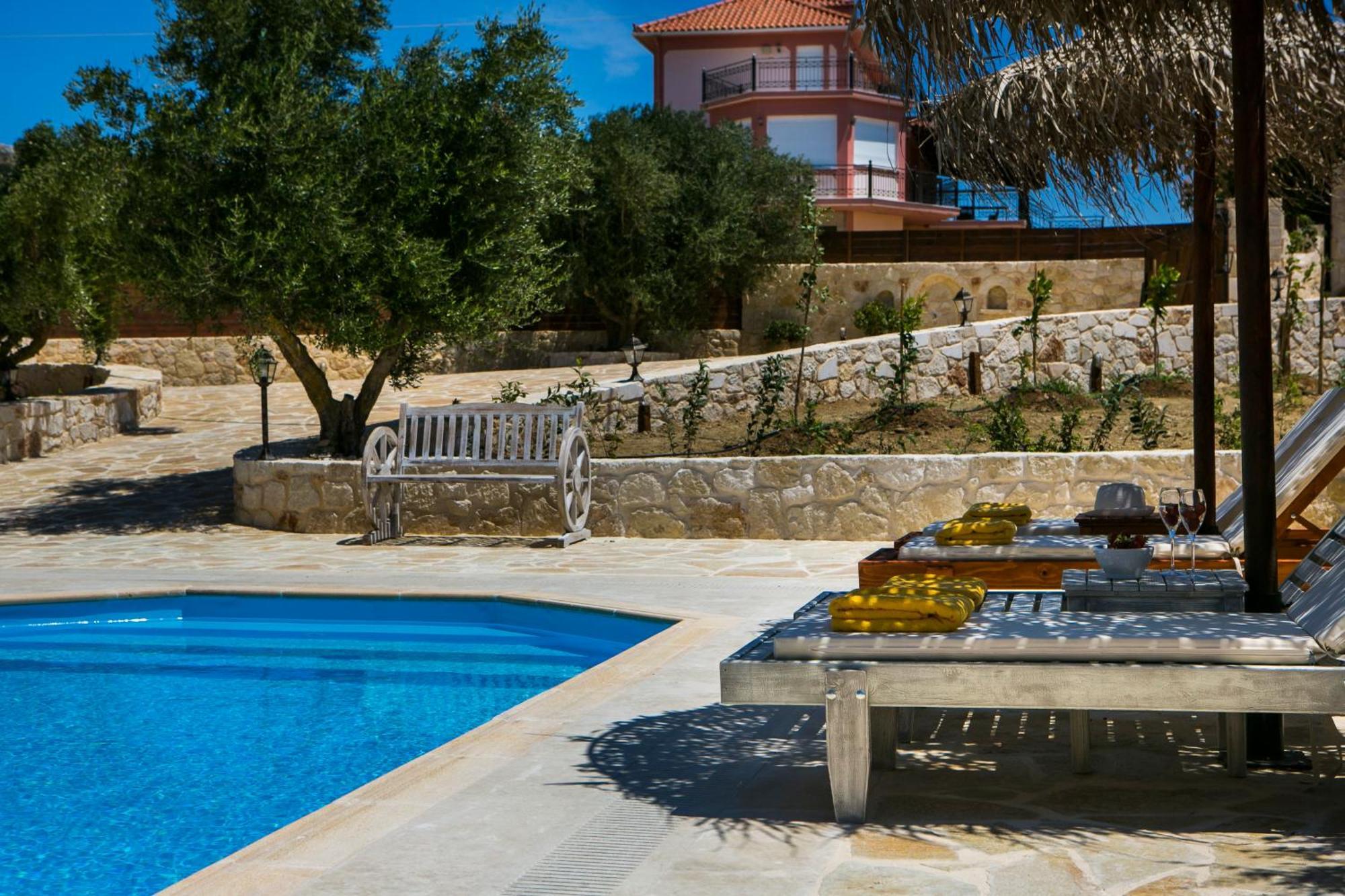 Villa Ydria Chavriáta Buitenkant foto
