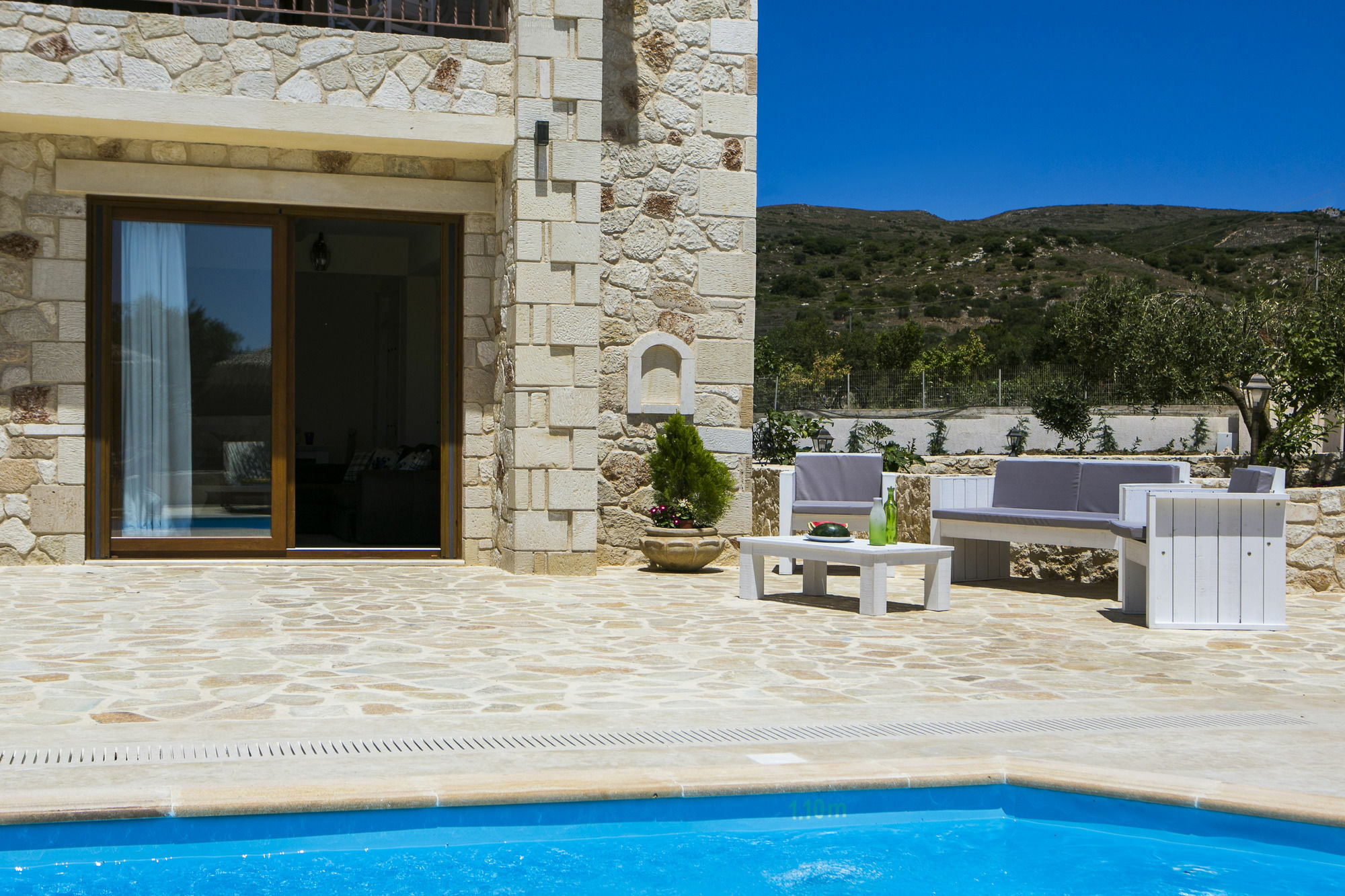 Villa Ydria Chavriáta Buitenkant foto